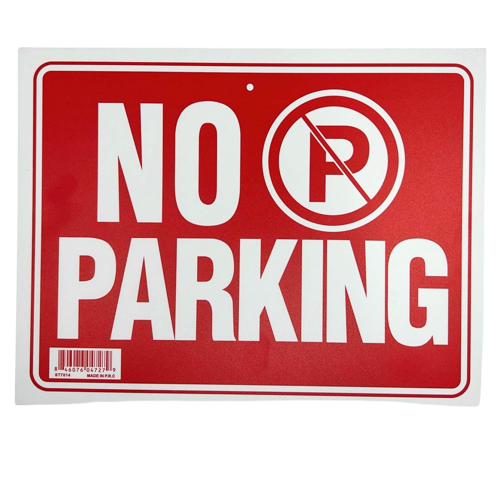 9&Prime;X12&Prime; « NO PARKING » Plastic Signage Sign-1 Pack