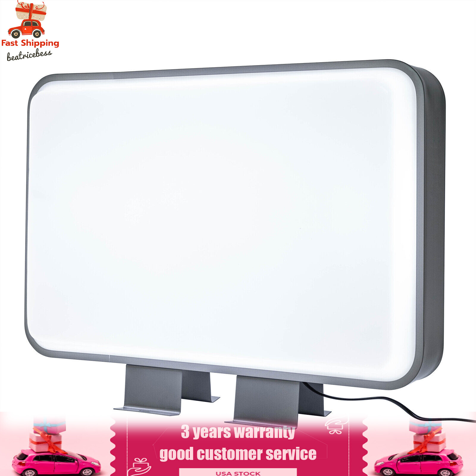 LED Poster Frame Illuminated Backlit Movie Advertisement Poster Frame 55*35cm