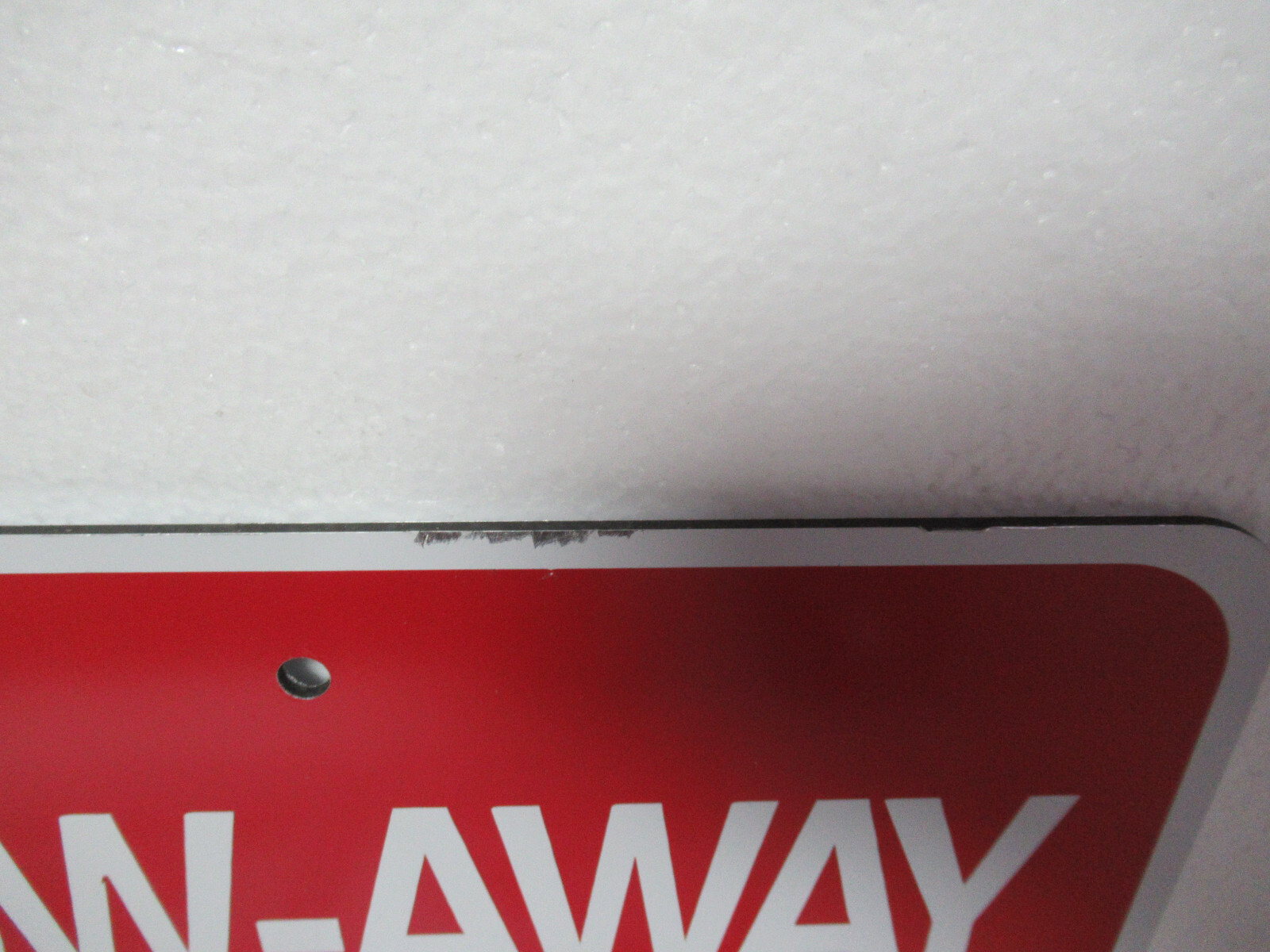 4-pack 12&Prime;x18&Prime; inch TOW AWAY ZONE NO PARKING Aluminum Sign Heavy Gauge 3mm Thick