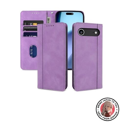 New laddutoi iPhone 17 Air Case Lightweight Thin PU Leather Magnetic Card Slots