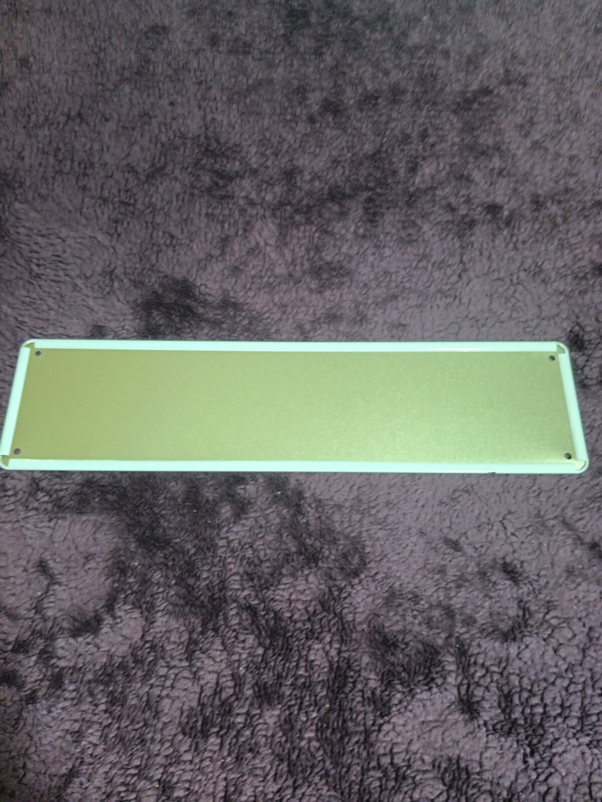 4&Prime; X 15&Prime; Aluminum Garden Sign « OUTDOOR SHOWER » Beige & Brown W/ 4 Mounting Holes