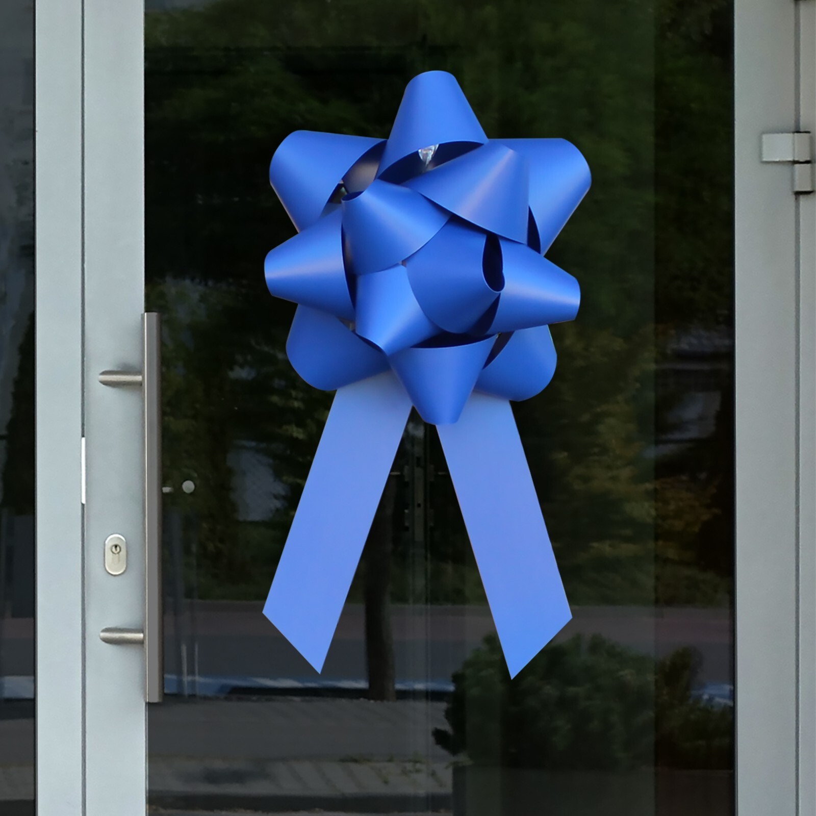Universal 3D Bow for Showrooms, Offices, Storefronts, and Vehicles – 18&Prime; x 34&Prime;