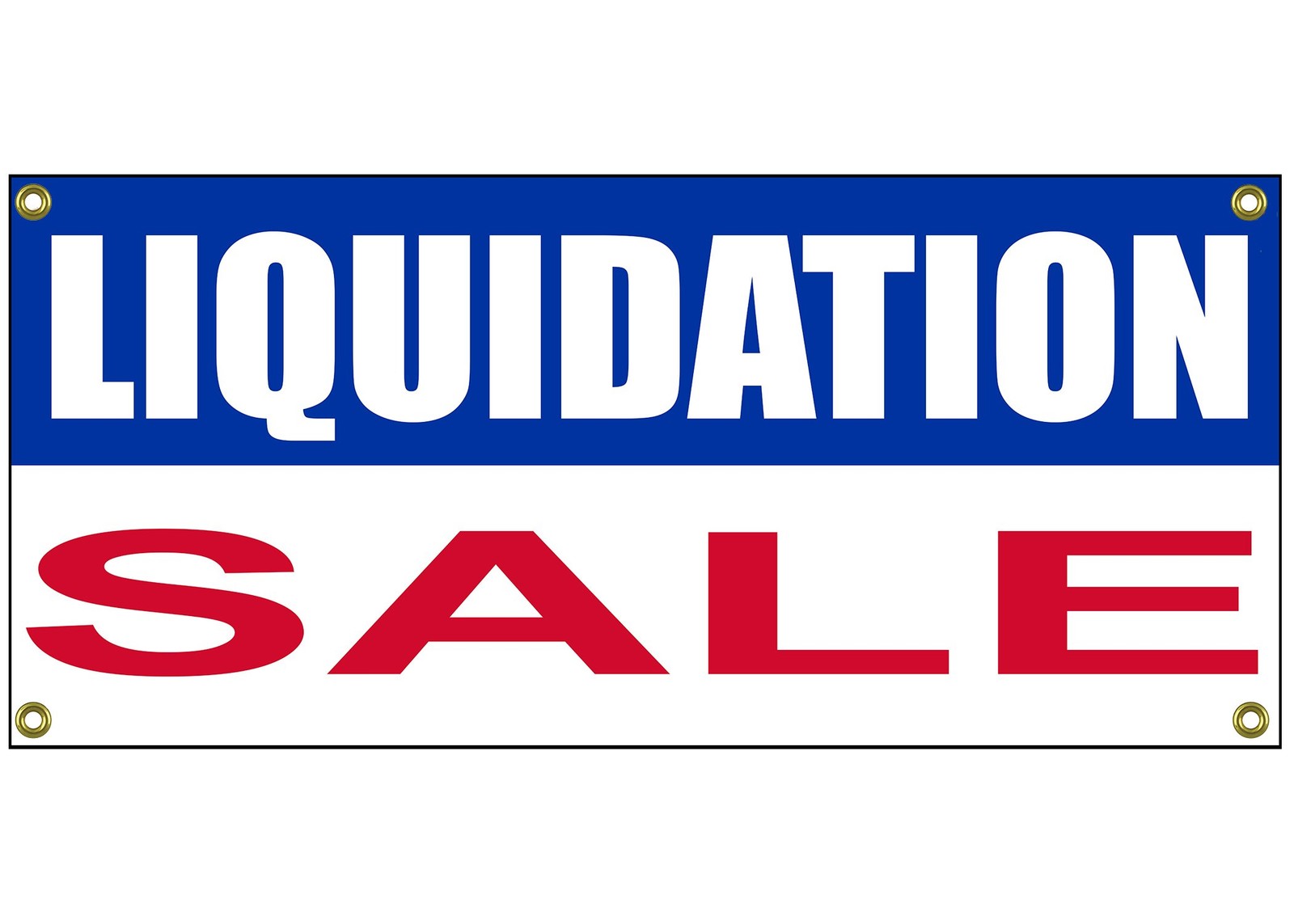 Rogue River Tactical Liquidation Sale Banner Retail Store Shop Business Sign …