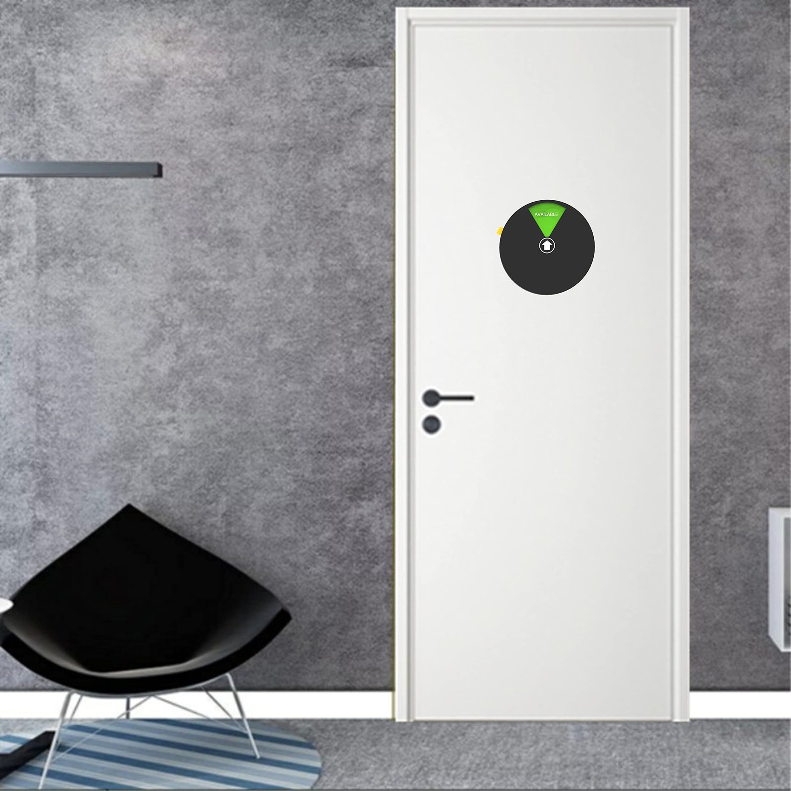 Private Office Door Sign – 6 Options, Do Not Disturb, Available, In a Meeting…