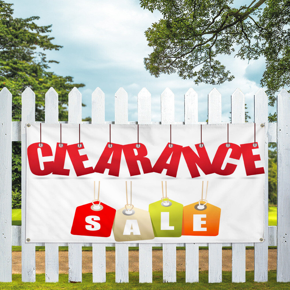 Vinyl Banner Multiple Sizes Closing out Deal with Icons B Business Outdoor