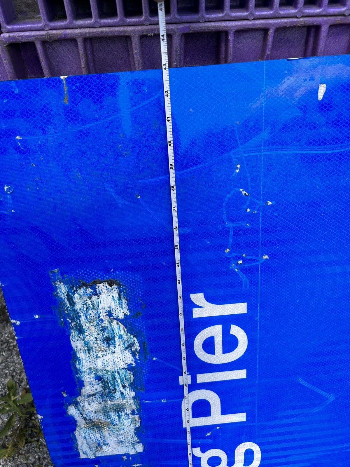 Aluminum SIGN & Pole sign, Decorative, Large