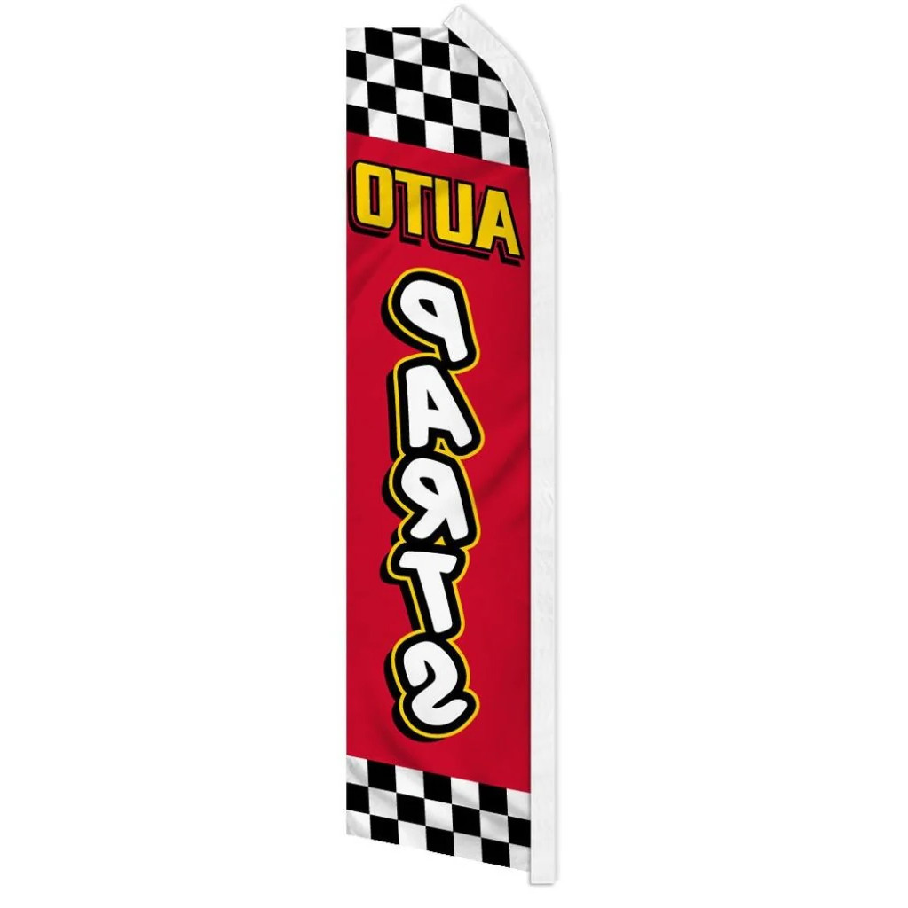 AUTO PARTS CKRD advertising super flag polyester banner *POLE NOT INCLUDED*