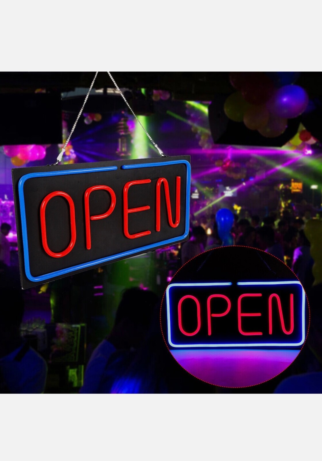 Pro-Lite LED Neon Store Window Open Sign