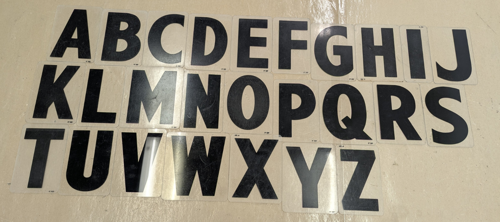 6&Prime; Acrylic Marquee Letters/Numbers/Symbols 450+ Pieces