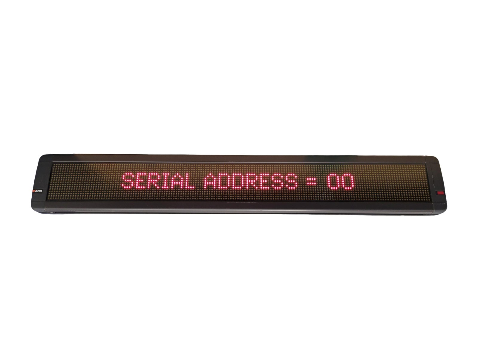 Ams Alpha 4160c Multicolor Programmable Led Indoor Sign Message Board No Remote
