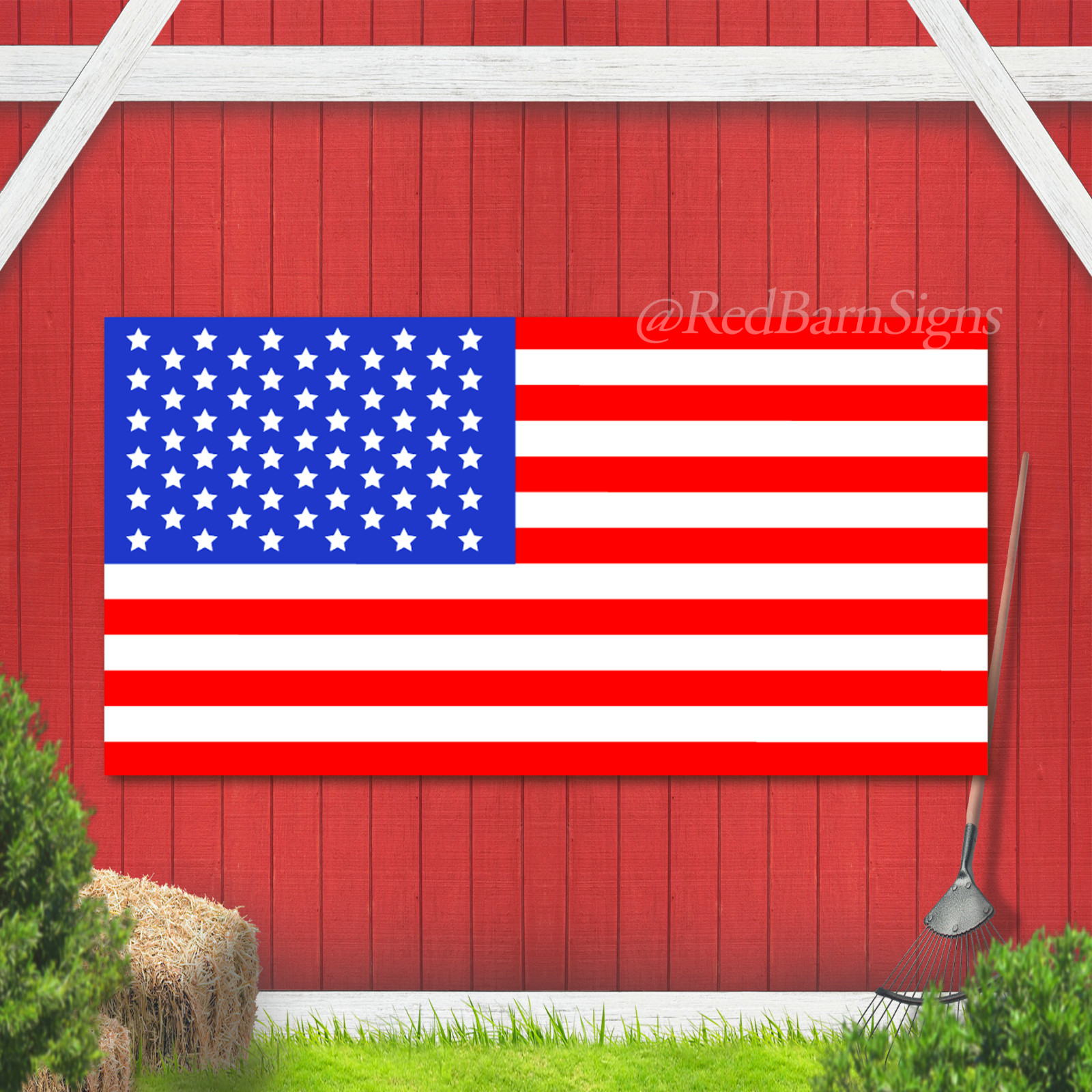 12&Prime; X 18&Prime; USA American Flag Heavy Duty Nylon for Yacht Boat Car Banner Truck
