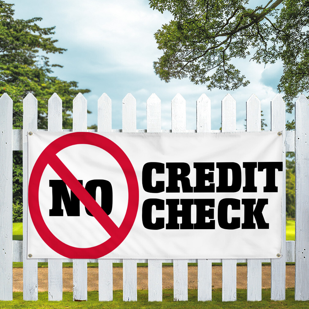 Vinyl Banner Multiple Sizes No Credit Check Business Business Outdoor