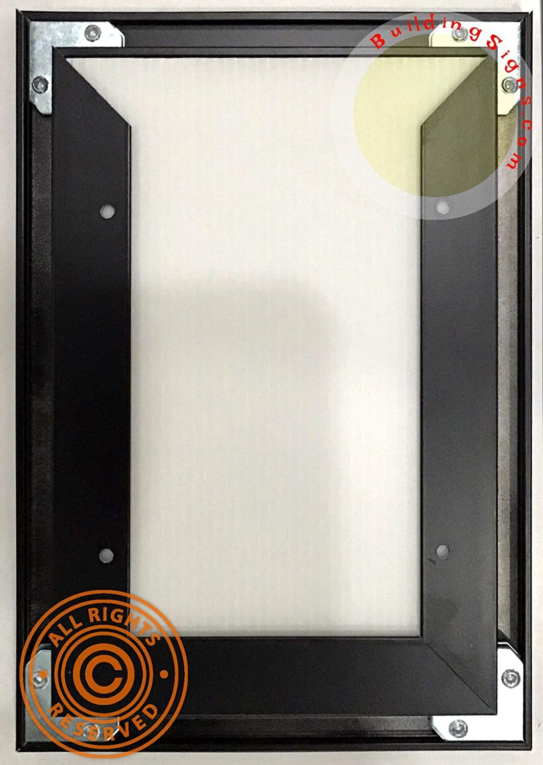 NYC HPD Inspection Frame 6×9 Black (Heavy Duty – Aluminum)-REF24-1027