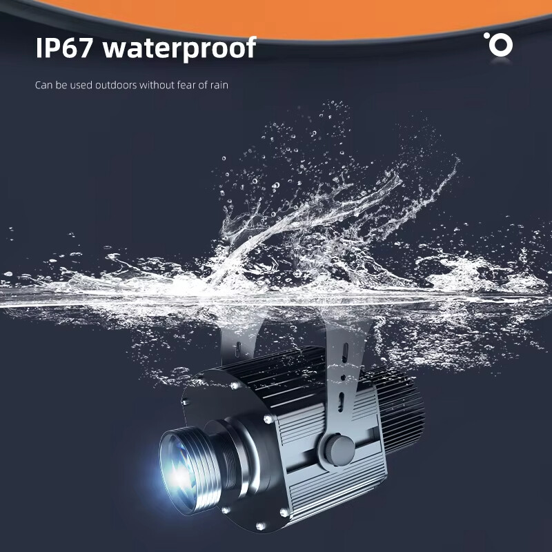 300W Creative Dynamic Pattern Led Gobo Logo Projector Waterproof Porjection