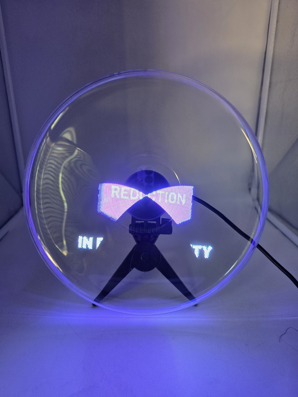 Business 3D Hologram Advertising Display Fan Holographic LED Air Fan Projector
