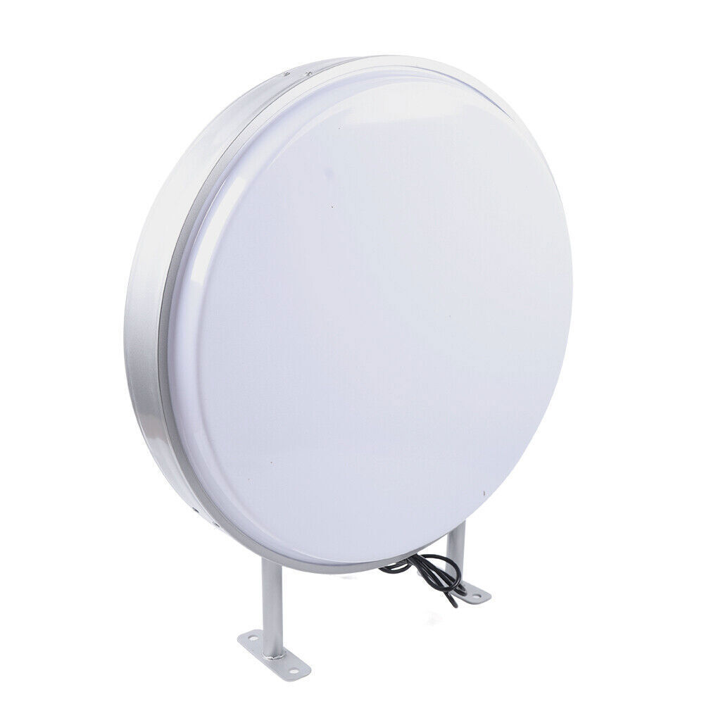 24 inch LED Light Box Round Double Sided Waterproof Advertising Projecting Sign