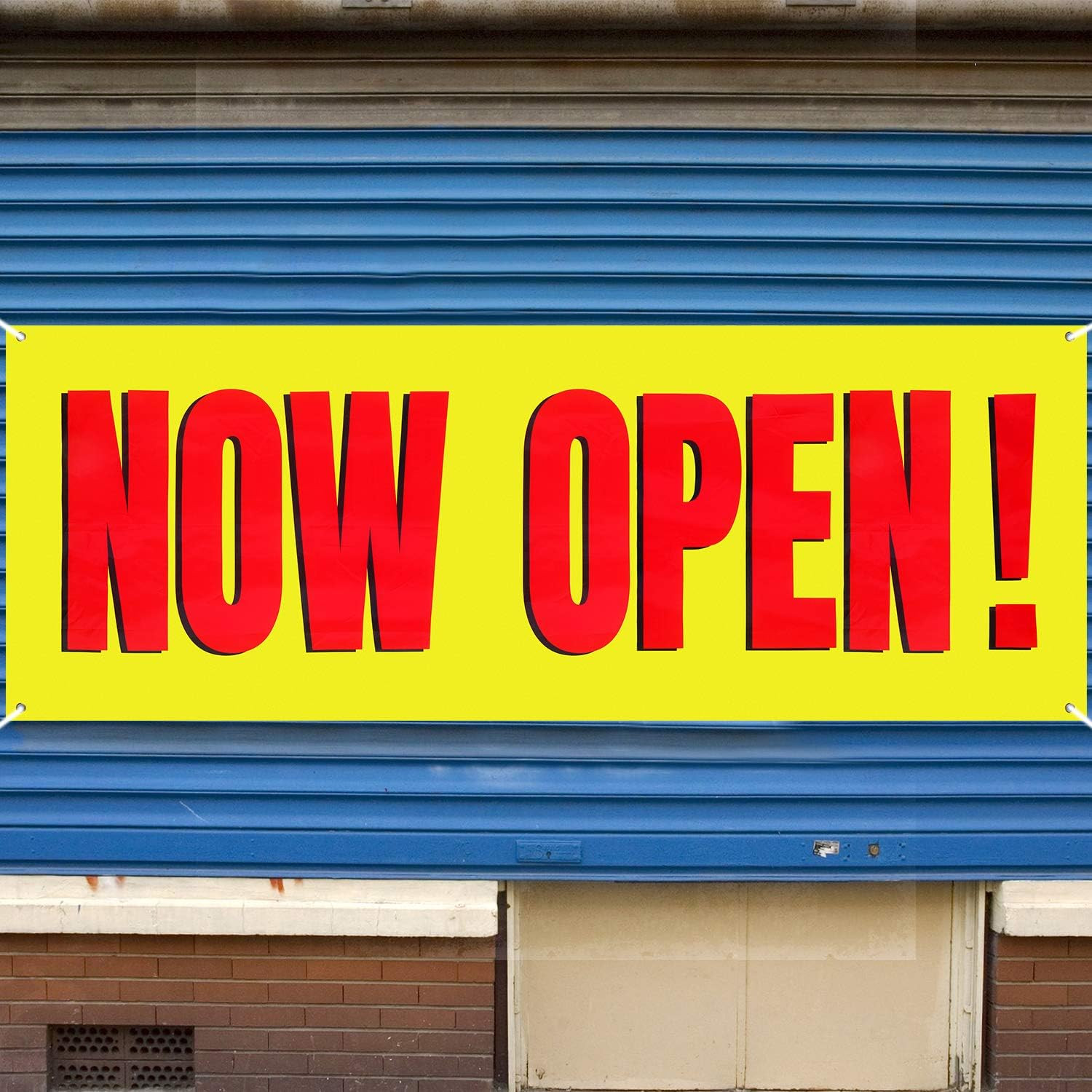 Large Now Open Banner Outdoor Indoor Signs Polyester Oxford Cloth Now Open Sign