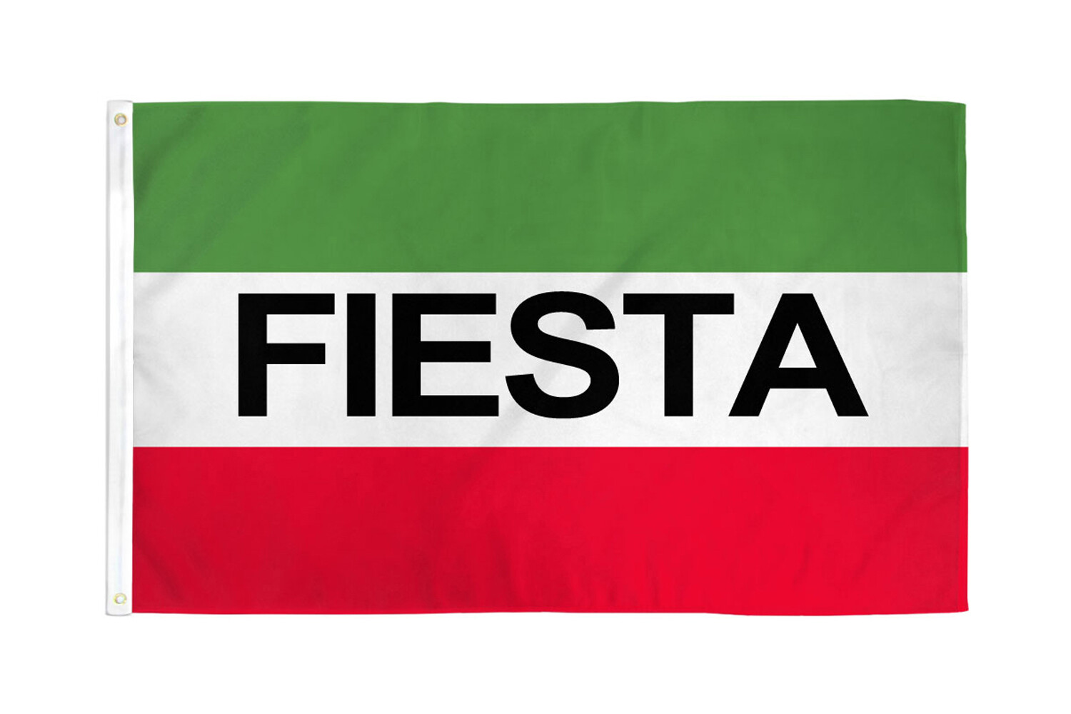 Fiesta Flag 3×5 Fiesta Sign Party Flag Red White Green Fiesta Advertising Flag