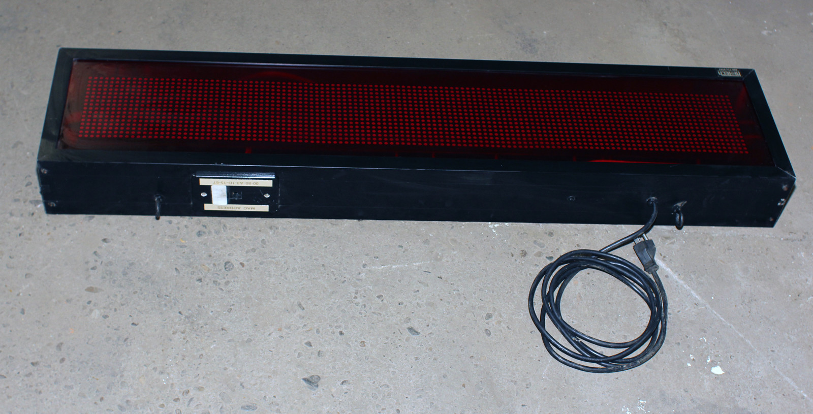 Marquee LED Display Hi Tech 36&Prime; x 5&Prime; Display area-PRE-OWNED