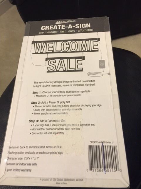 Custom Mystiglo Business Signage Store Create A Sign 3 Color Light Symbol . New!