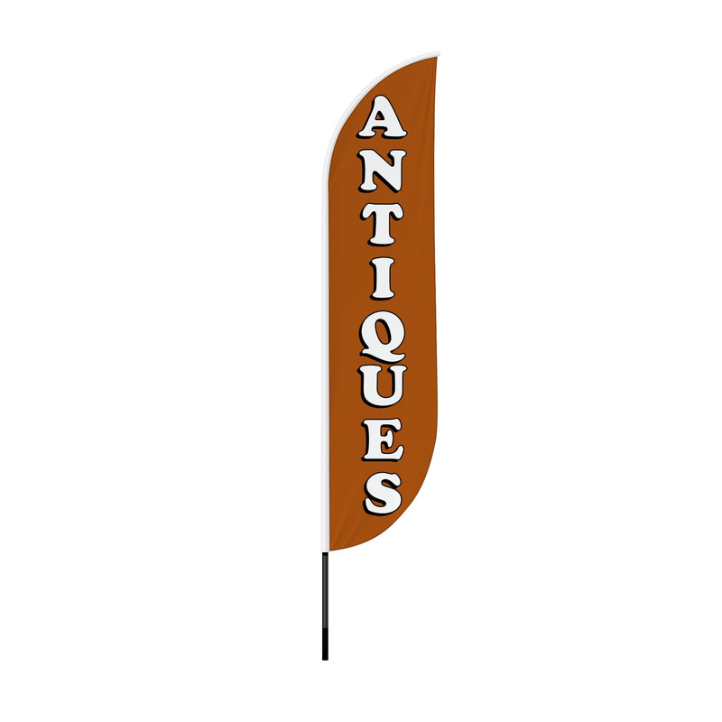 Antiques Feather Flag11.5Feetx2.5Feet By Dreamcontroller Outdoor Business