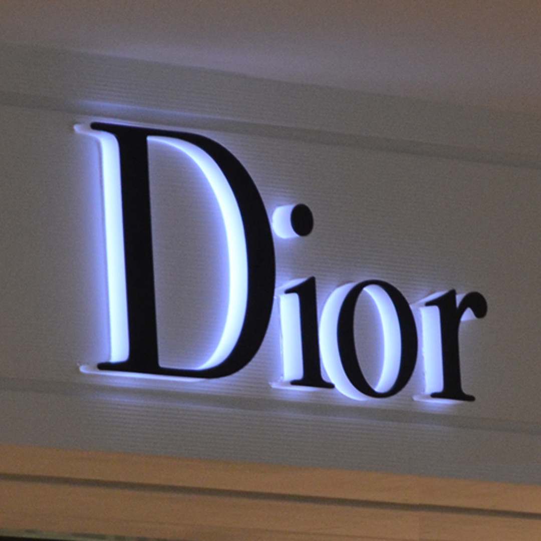 Custom Business Signage LED Metal 3D Letter Backlit Stainless Storefront 3D Sign