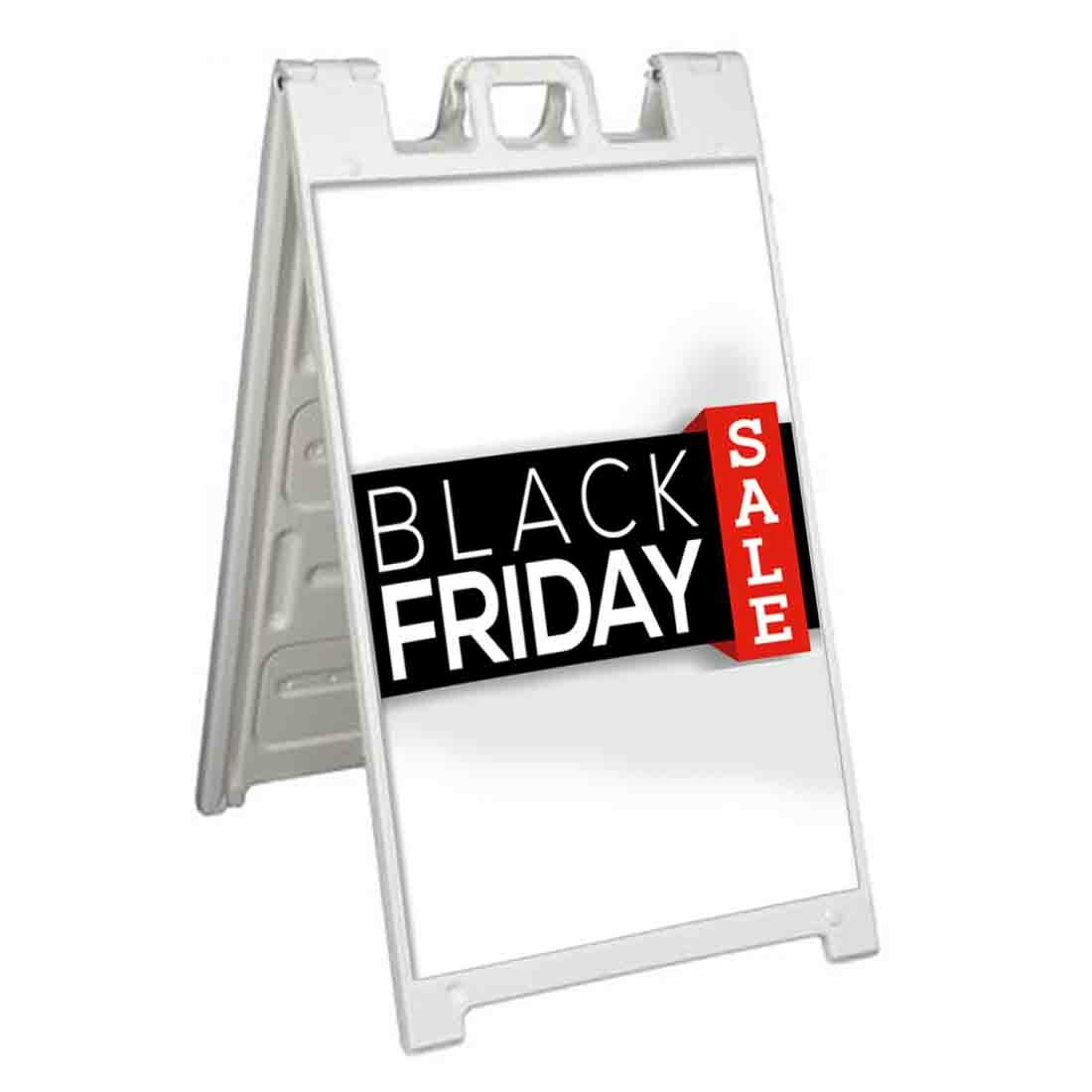 BLACK FRIDAY SALE Signicade 24×36 A Frame Sidewalk Pavement Sign Double Sided
