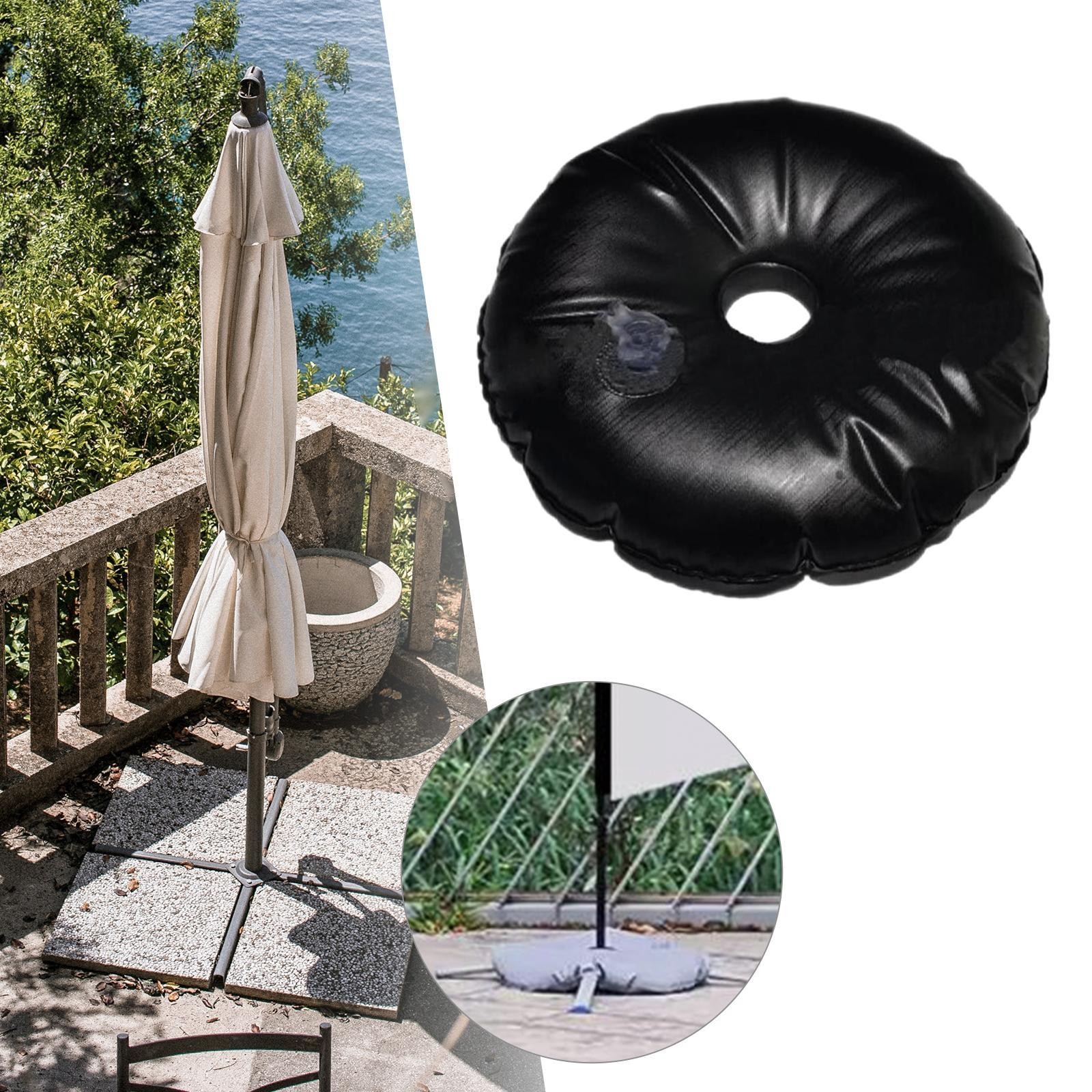 Foldable Umbrella Base Weight Bag PVC Material Outdoor Waterproof Canvas for