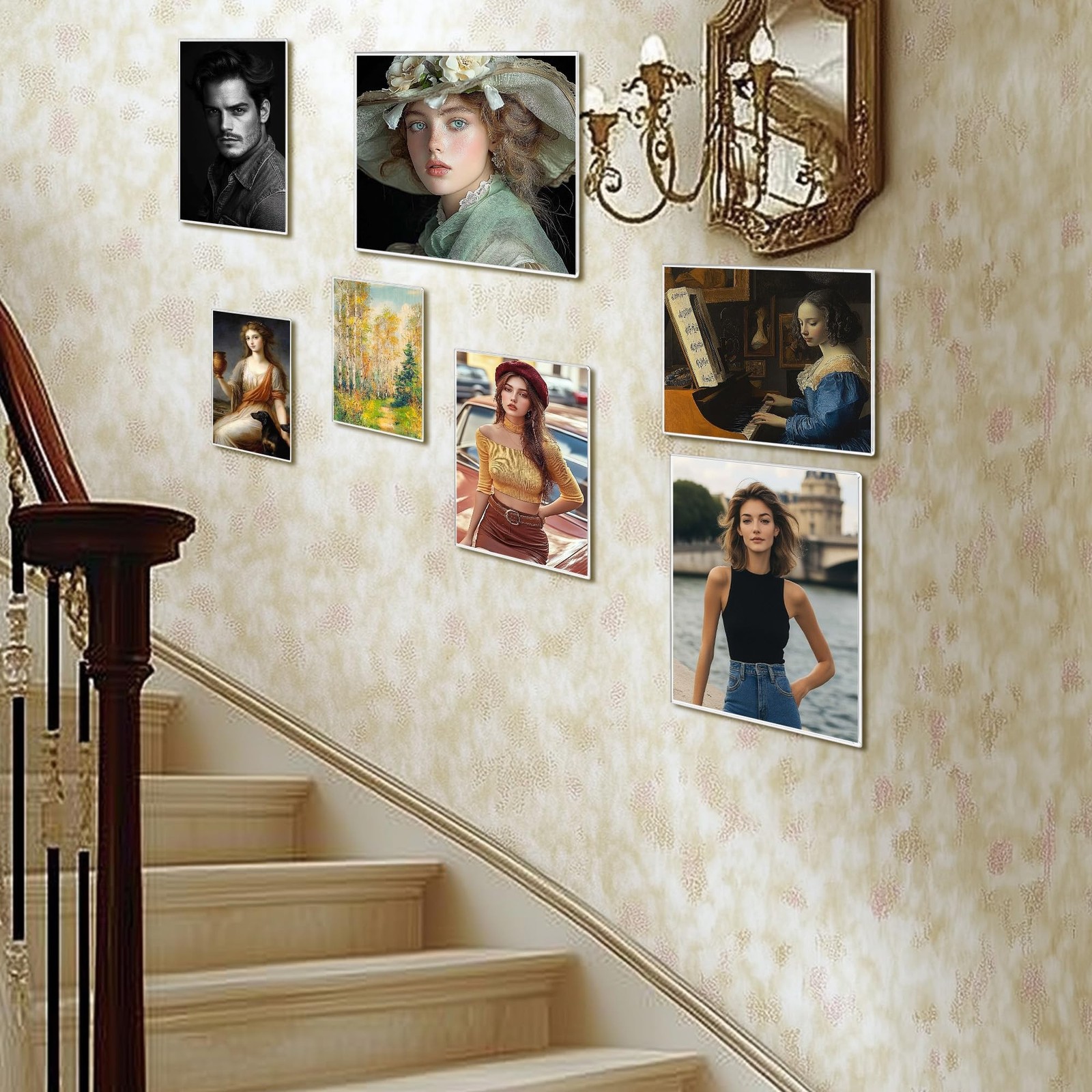 10 x 12 Acrylic Picture Frame, Horizontal/Vertical Clear Photo Frame for Wall…