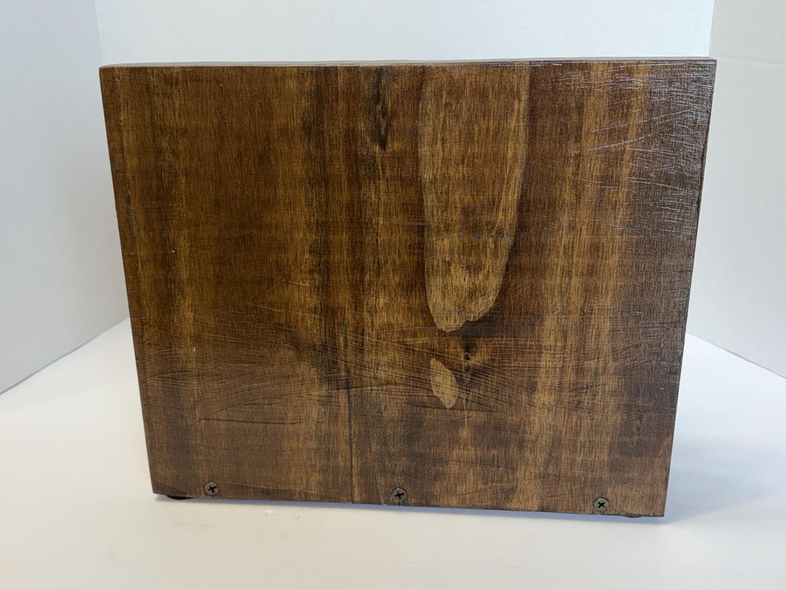 Wood Grain “We Appreciate Your Business” Office Desk or Front Counter Sign