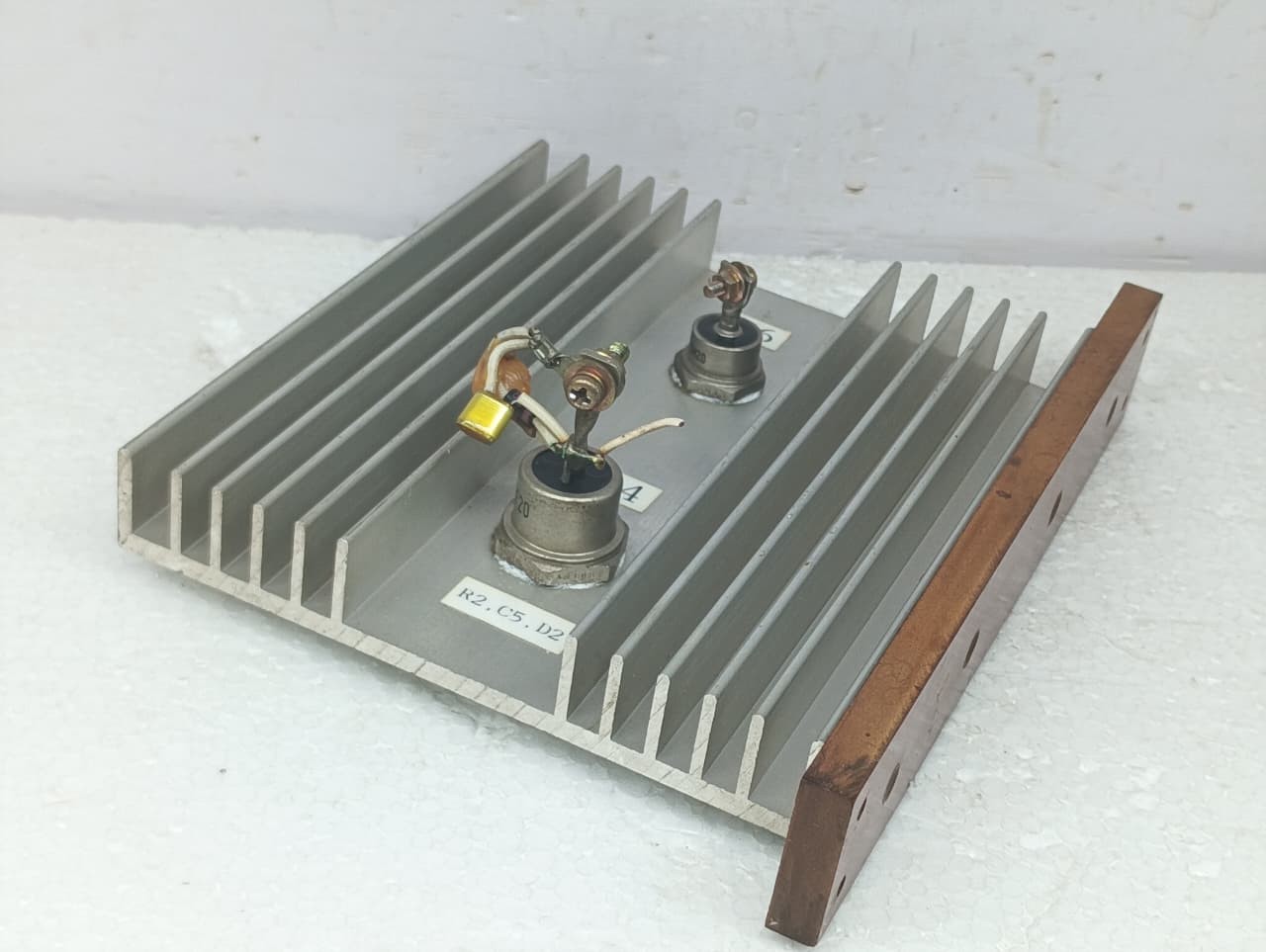 R2,C5,D2 Danger High Voltage