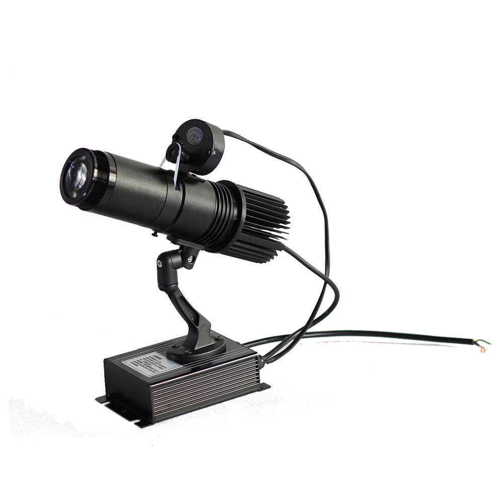 20W Indoor LED Gobo Projector Advertising Logo lamp 1 Color Rotating Glass Gobo