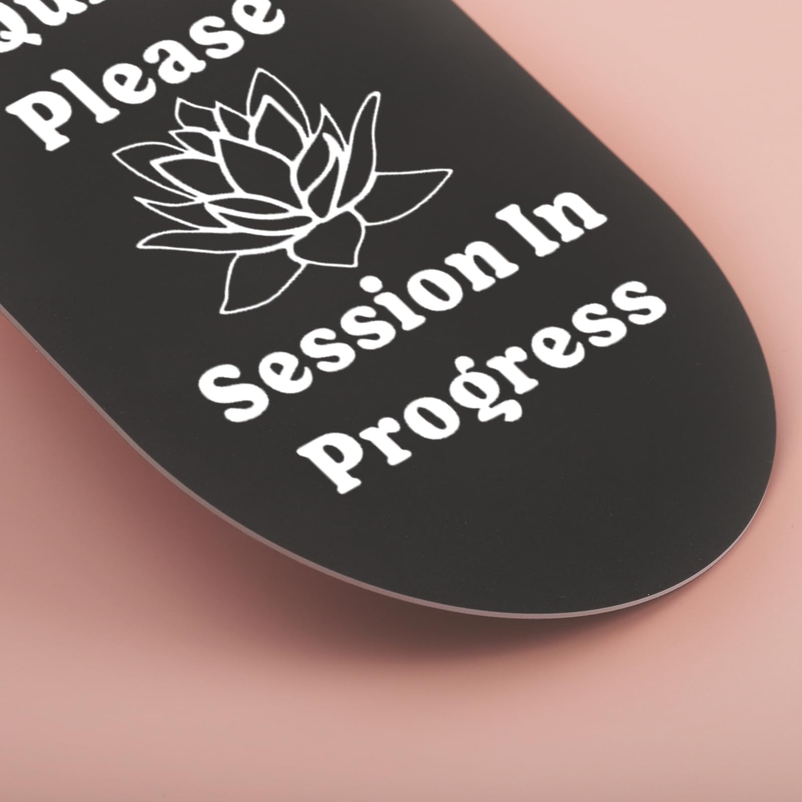 2 Pcs Do Not Disturb Door Hanger Sign Quiet Please Session In Progress Sign f…