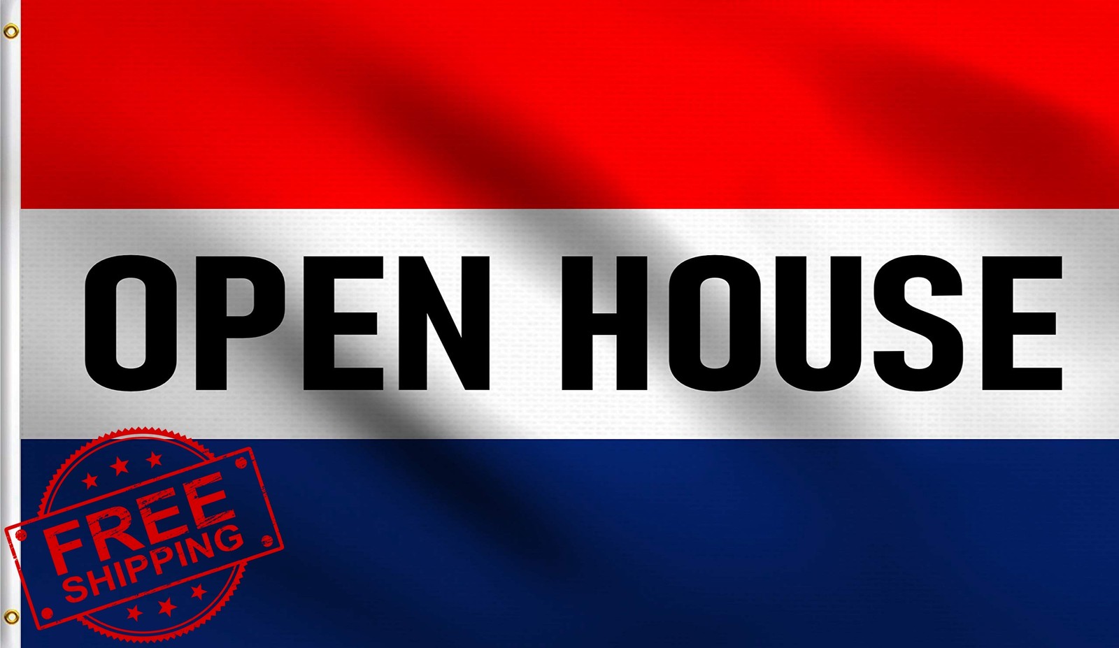DMSE Wholesale Open House Banner 3×5 Ft