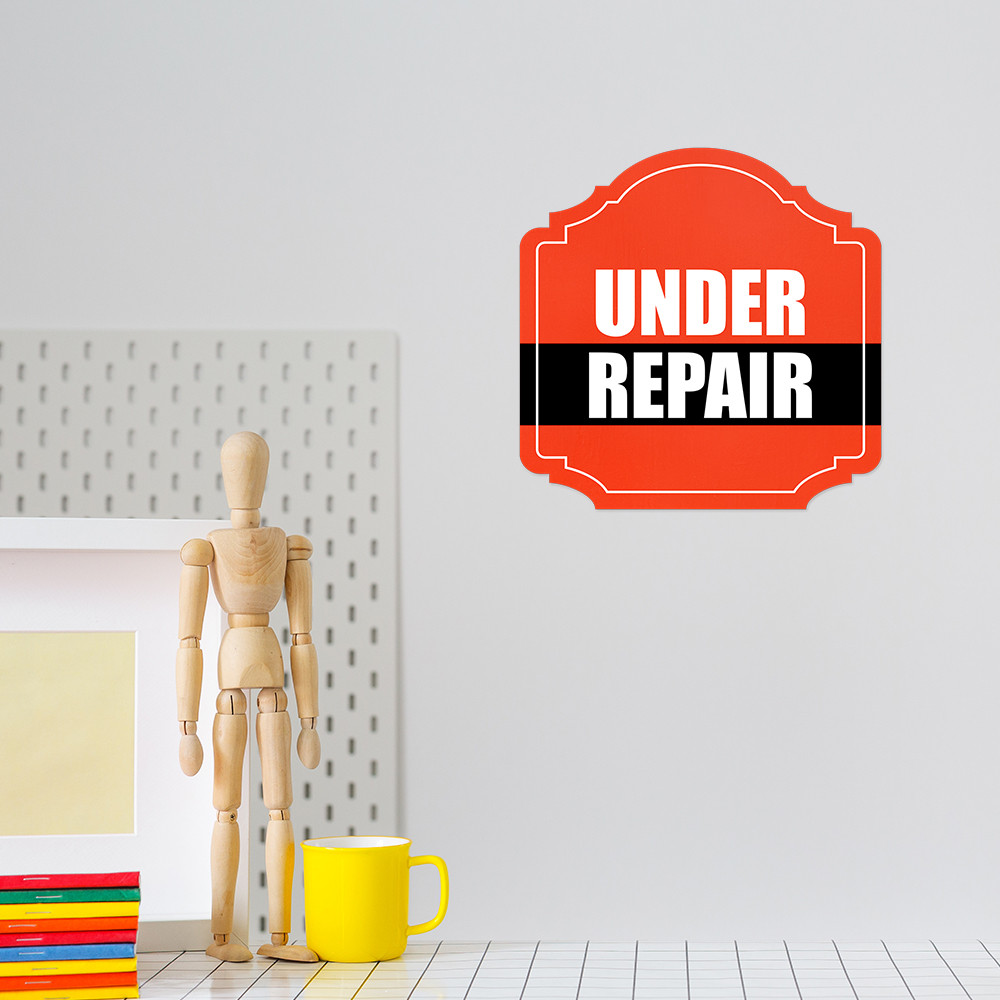 Heritage Plus Under Repair Wall or Door Sign | Business Signage