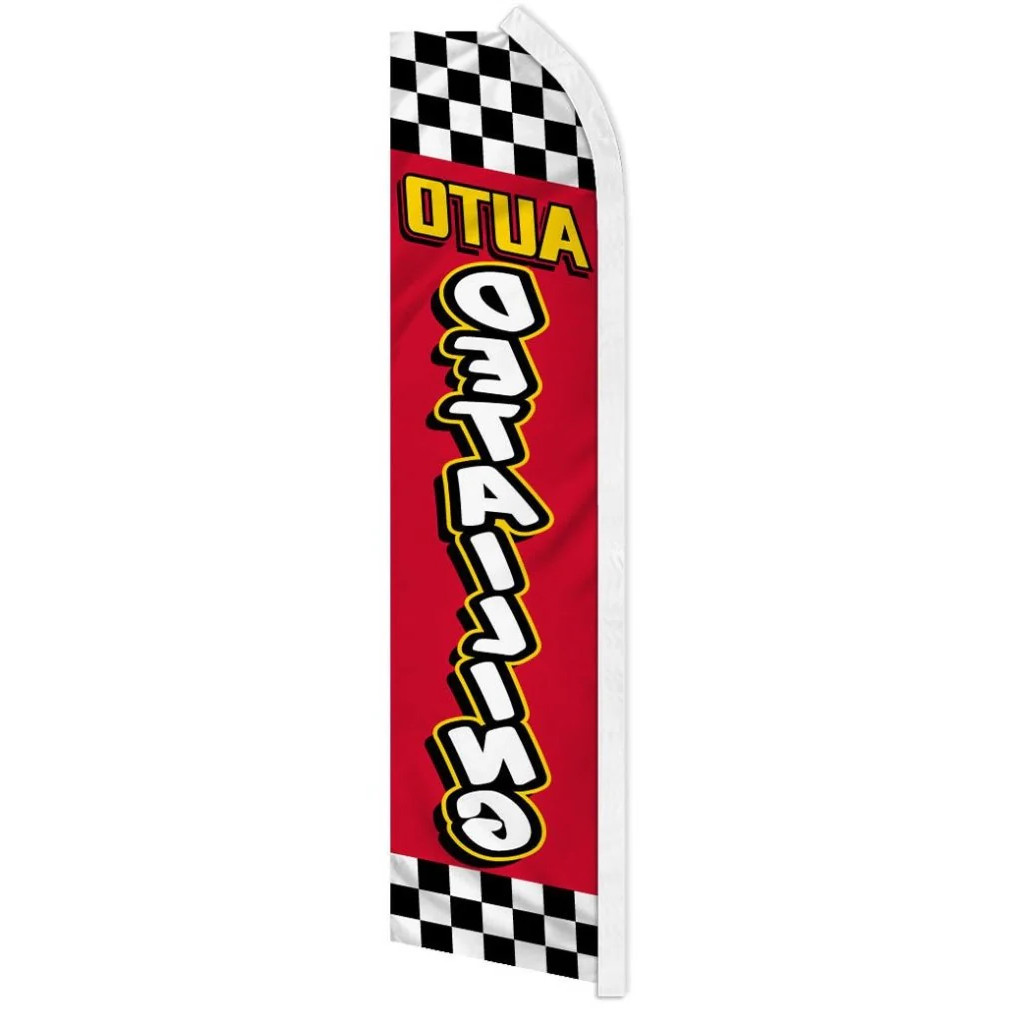 AUTO DETAILING CKRD advertising super flag polyester banner *POLE NOT INCLUDED*