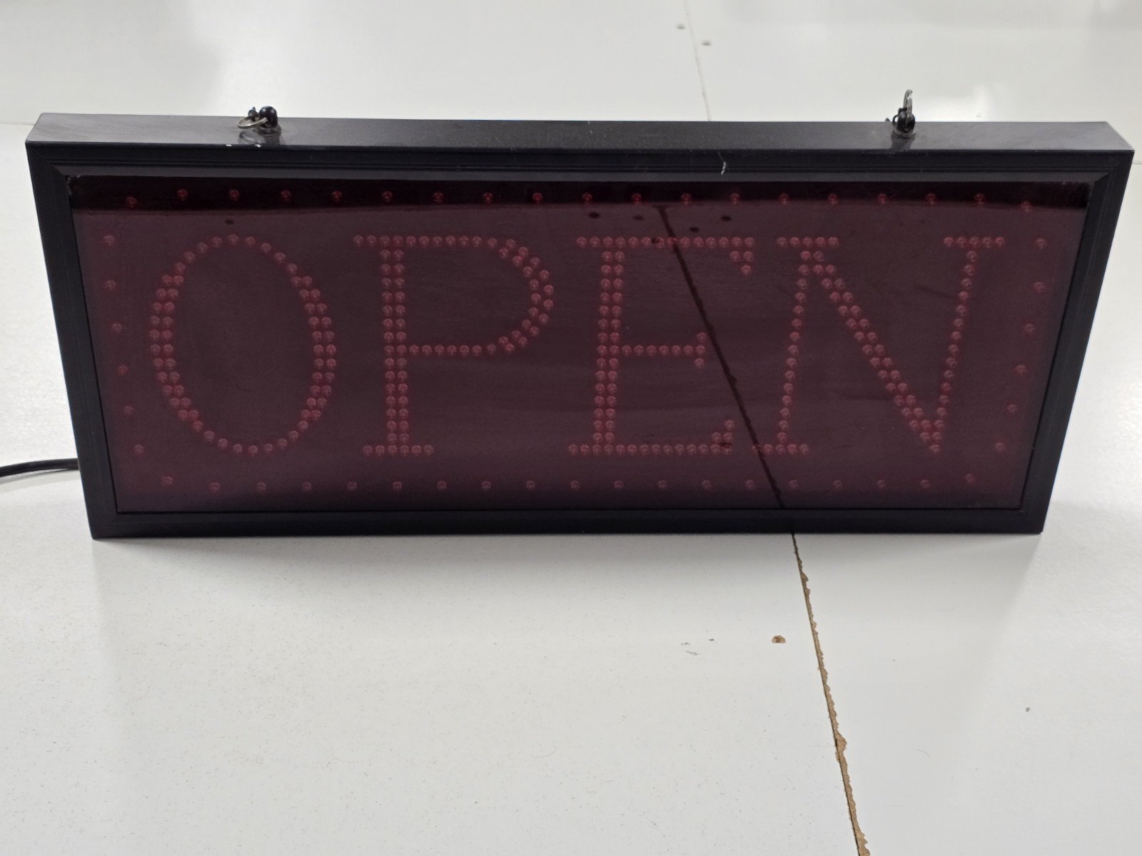 Millenium Visual Systems Indoor OPEN Sign MVS-102R (25.5 x 11&Prime;)