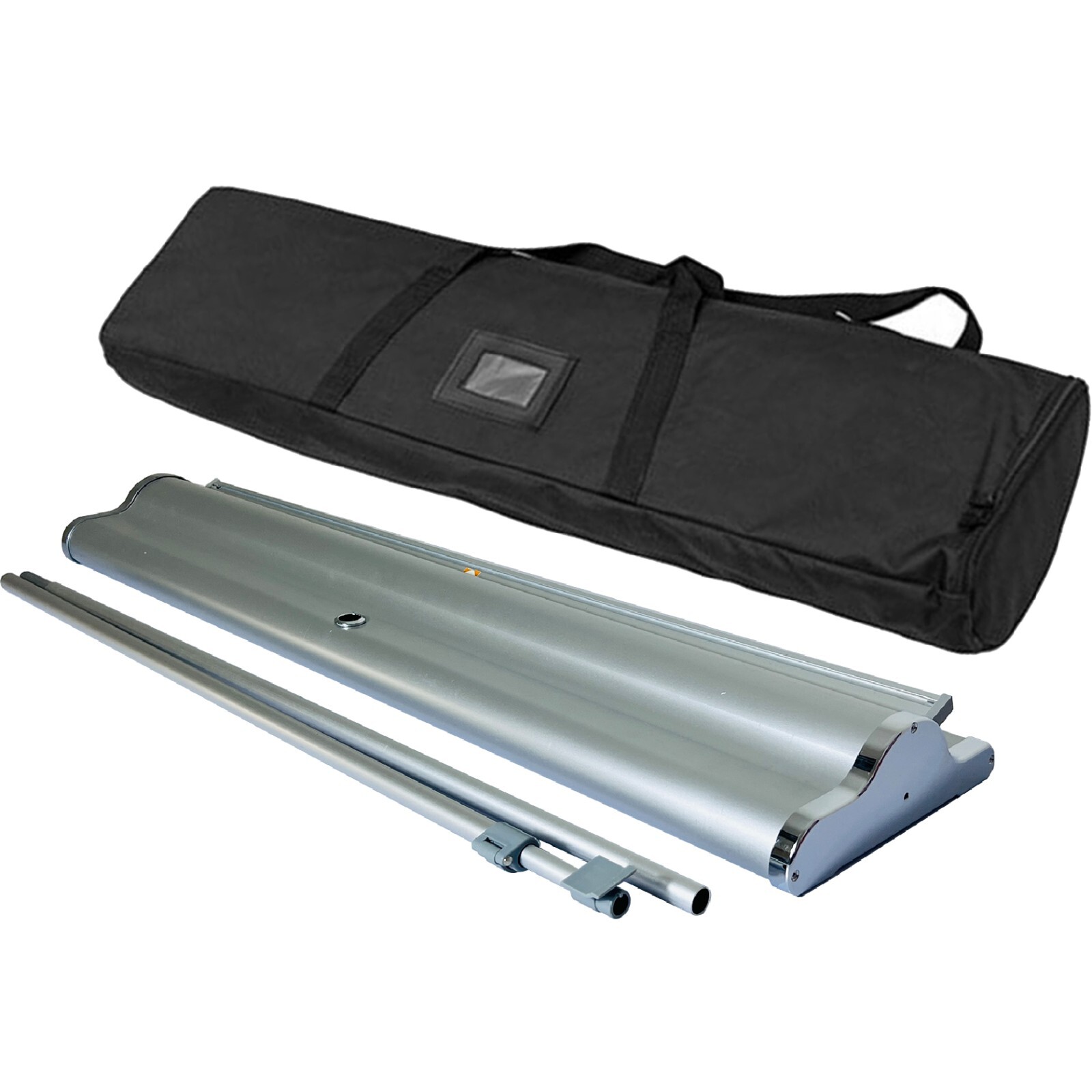 Deluxe Adjustable Banner Stand 24&Prime; 33½ » 36&Prime; 48&Prime; 60&Prime;x80-90&Prime; Wide-base