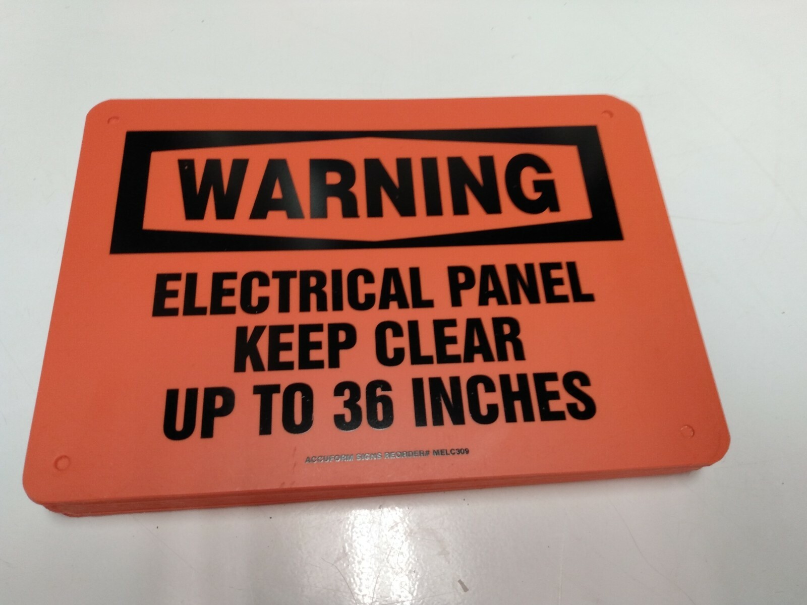 Electrical Panel Keep Clear Up To 36 Inches Sign, OSHA Warning Sign,