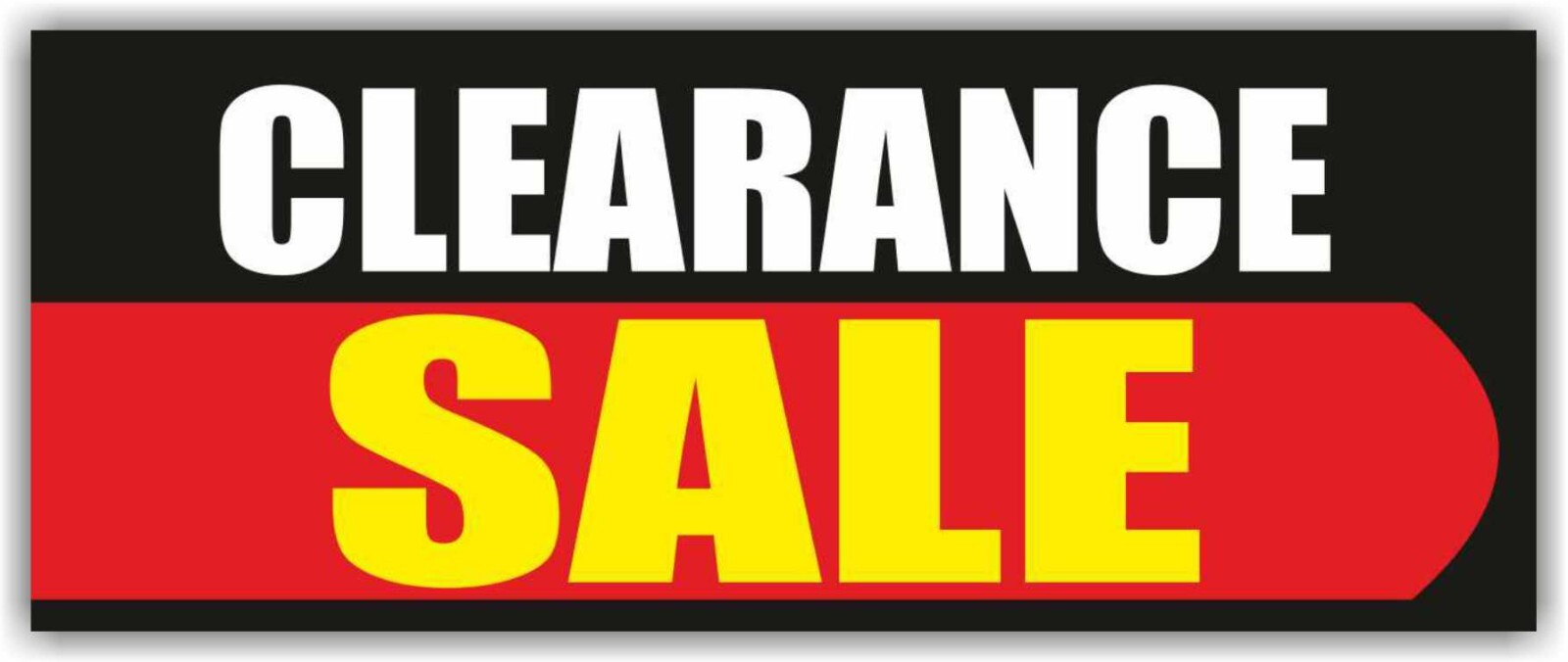 CLEARANCE SALE Advertising Banner Vinyl Mesh Sign discount retail 30 40 50 % off