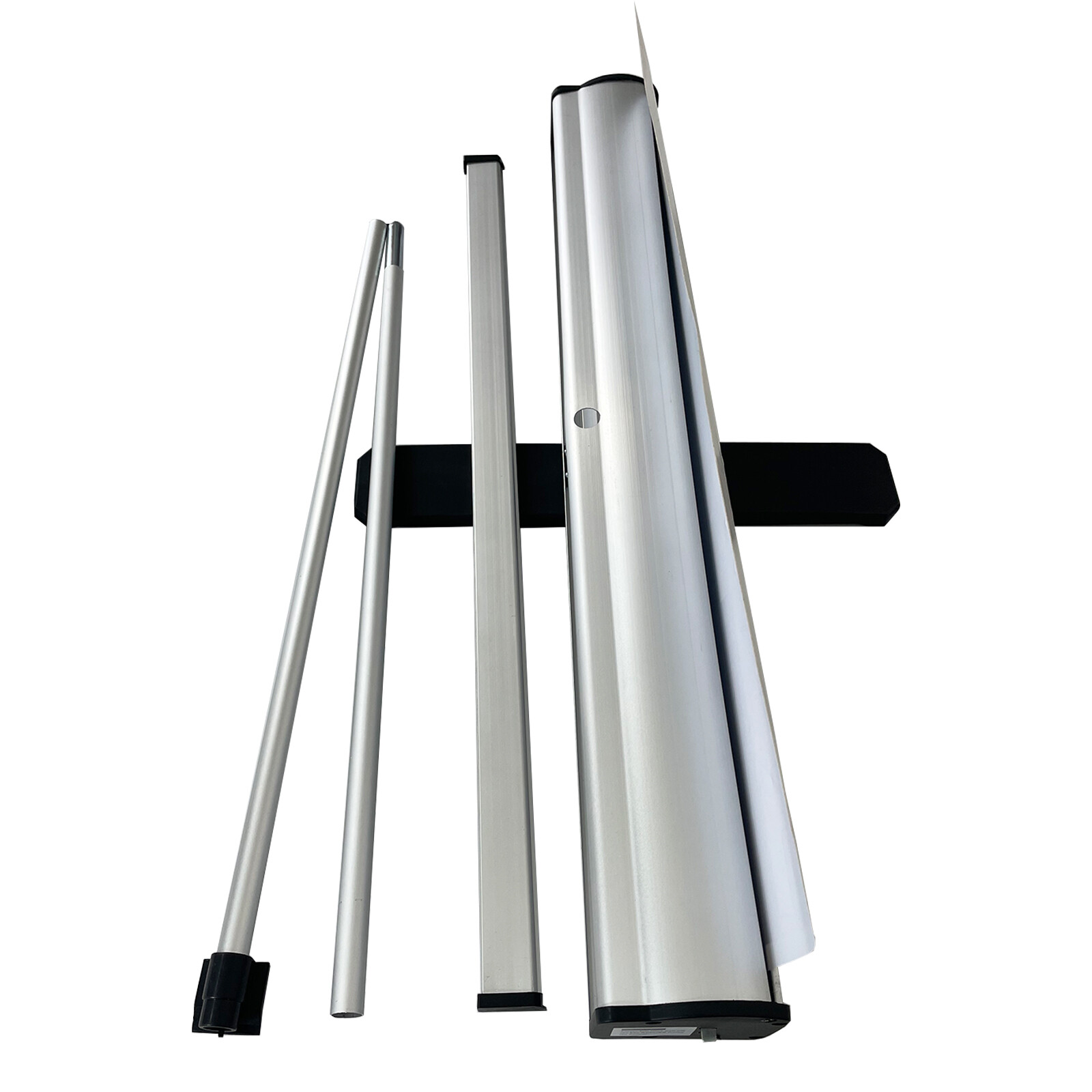 Standard Retractable Banner Stand with Carrying padded Canvas Bag and Box