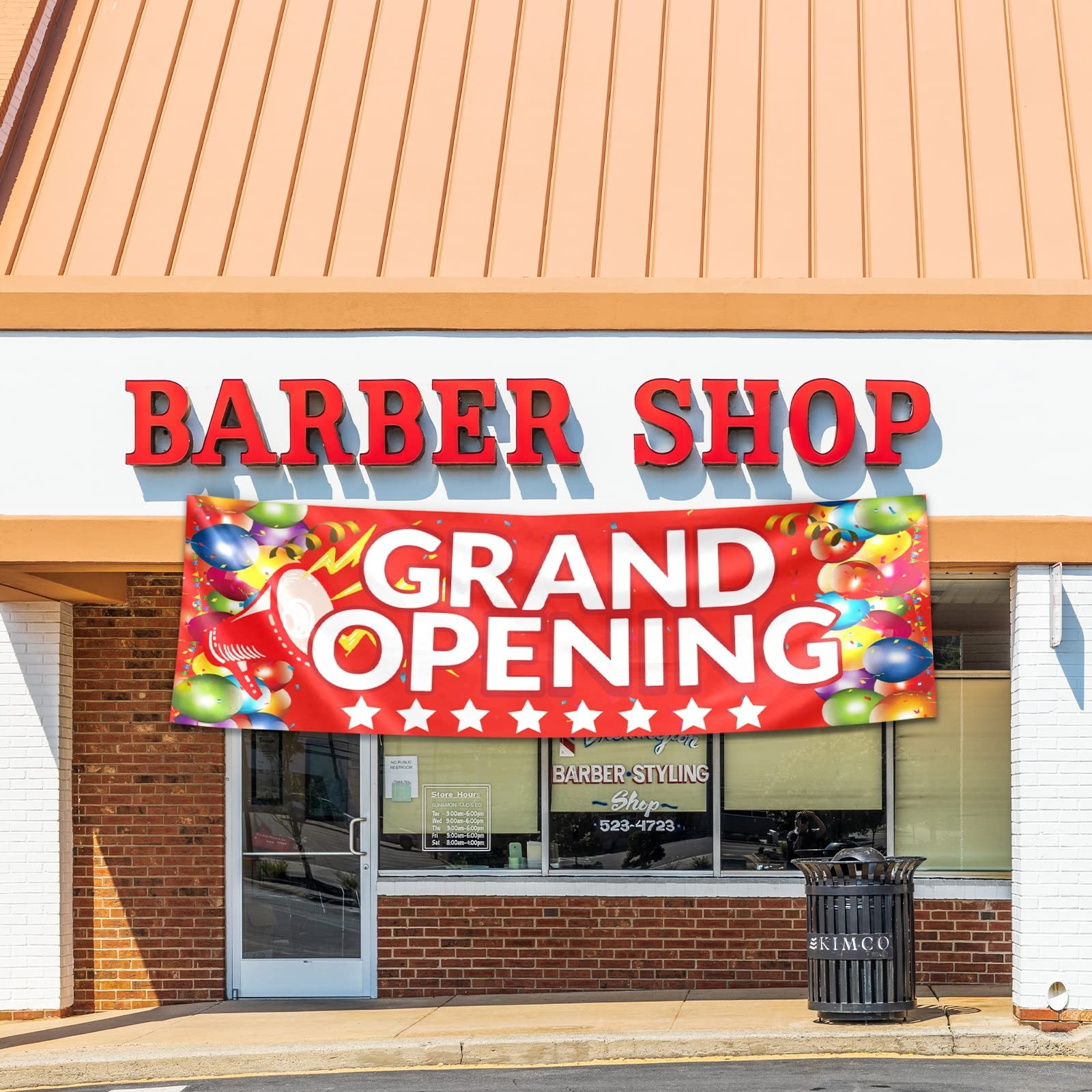 New Store Grand Opening Banner Sign with Rope Durable Oxford Cloth Material new