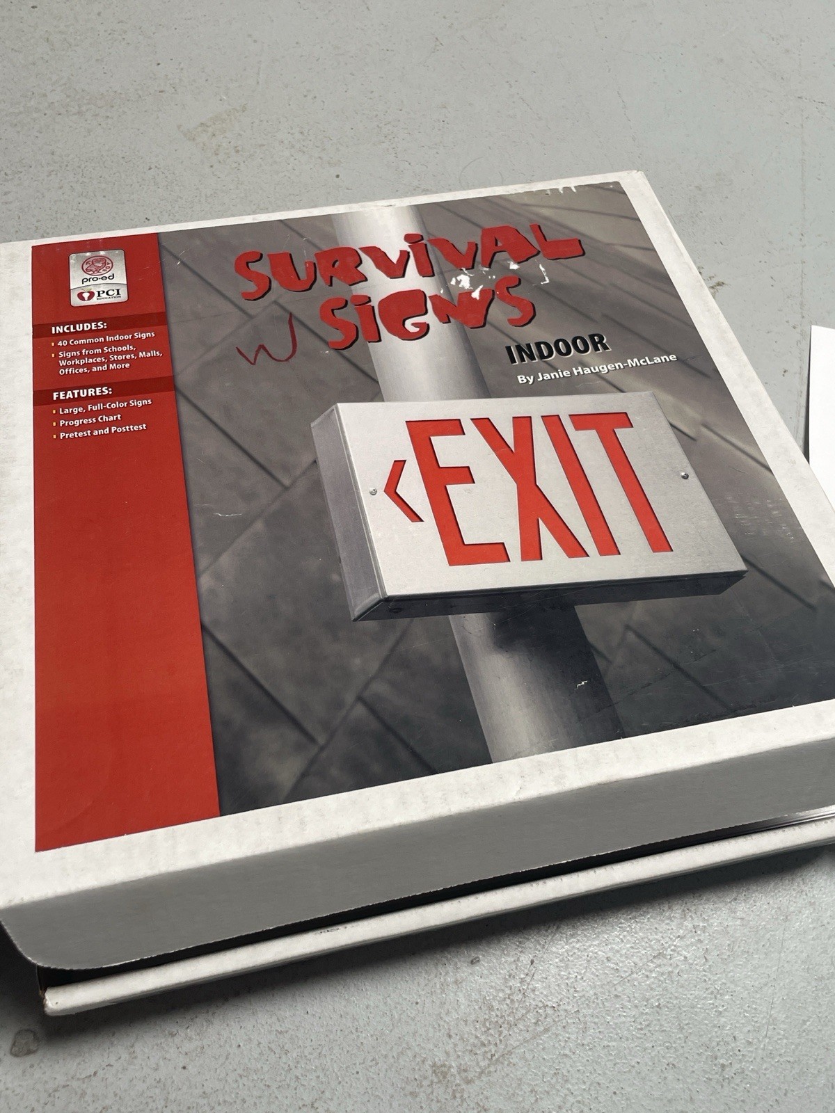 PCI Survival Signs Educational Kits 2 Piece Lot (Indoor & Outdoor)- 41 Signs