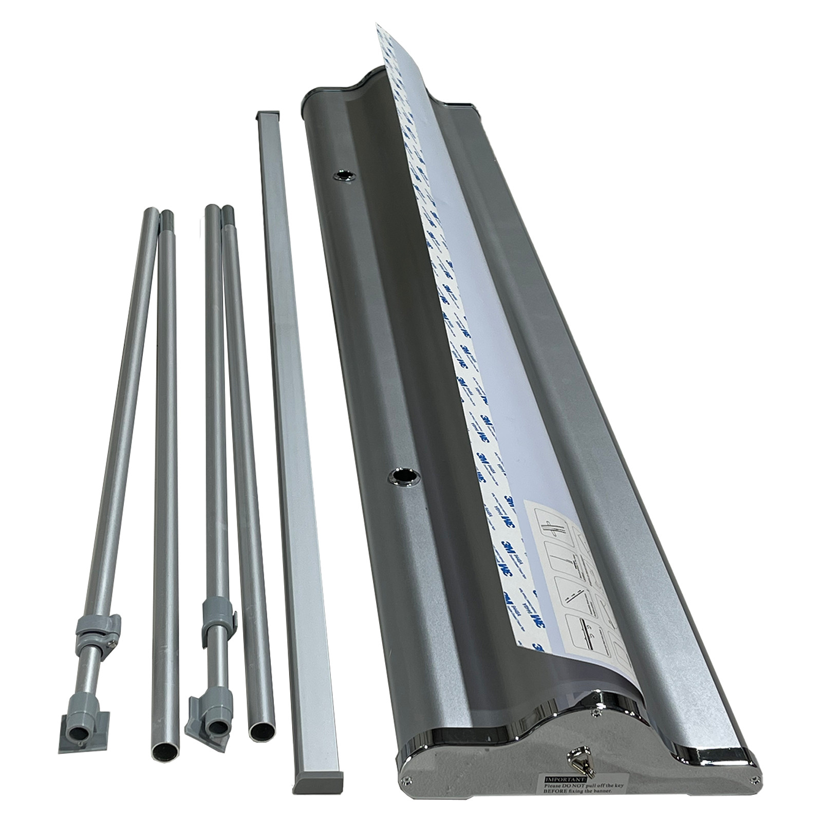 Deluxe Retractable Banner Stand 18&Prime;24&Prime;33.5&Prime;36&Prime;48&Prime;60&Prime;W (Stand ONLY) Widened Base