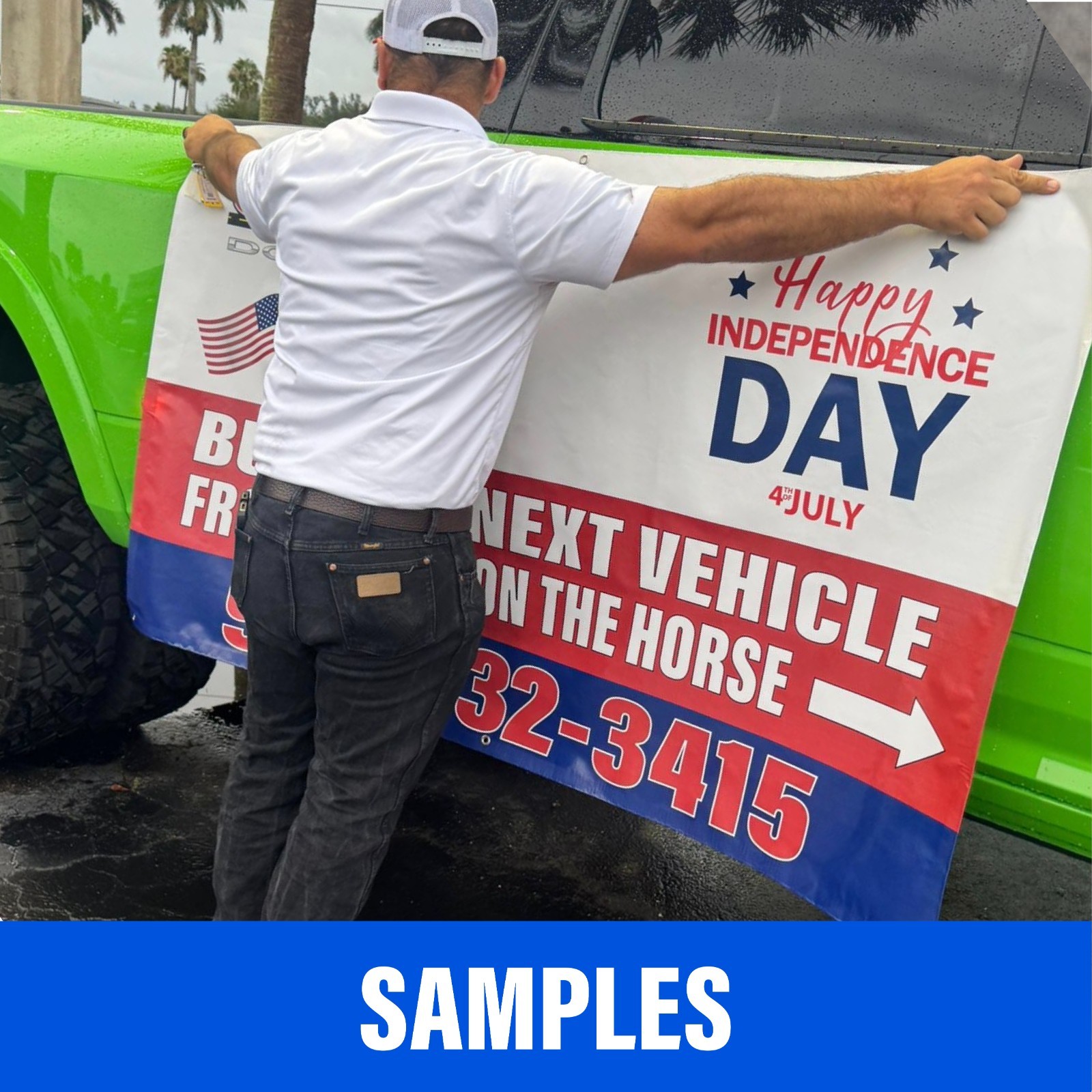 Custom Vinyl Banner Personalized – 13oz Premium Heavy Duty Semi-Gloss In/Outdoor