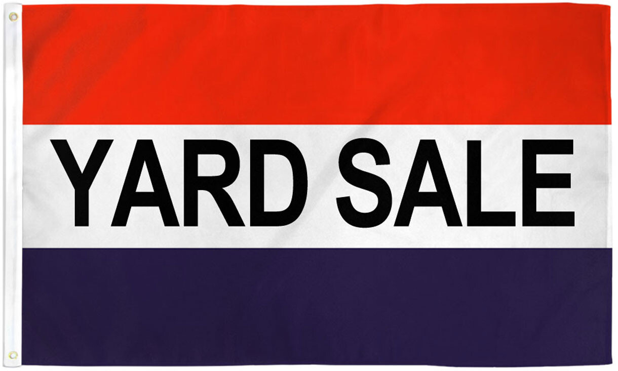 Yard Sale Flag 3x5ft Business Flag Advertising Sign