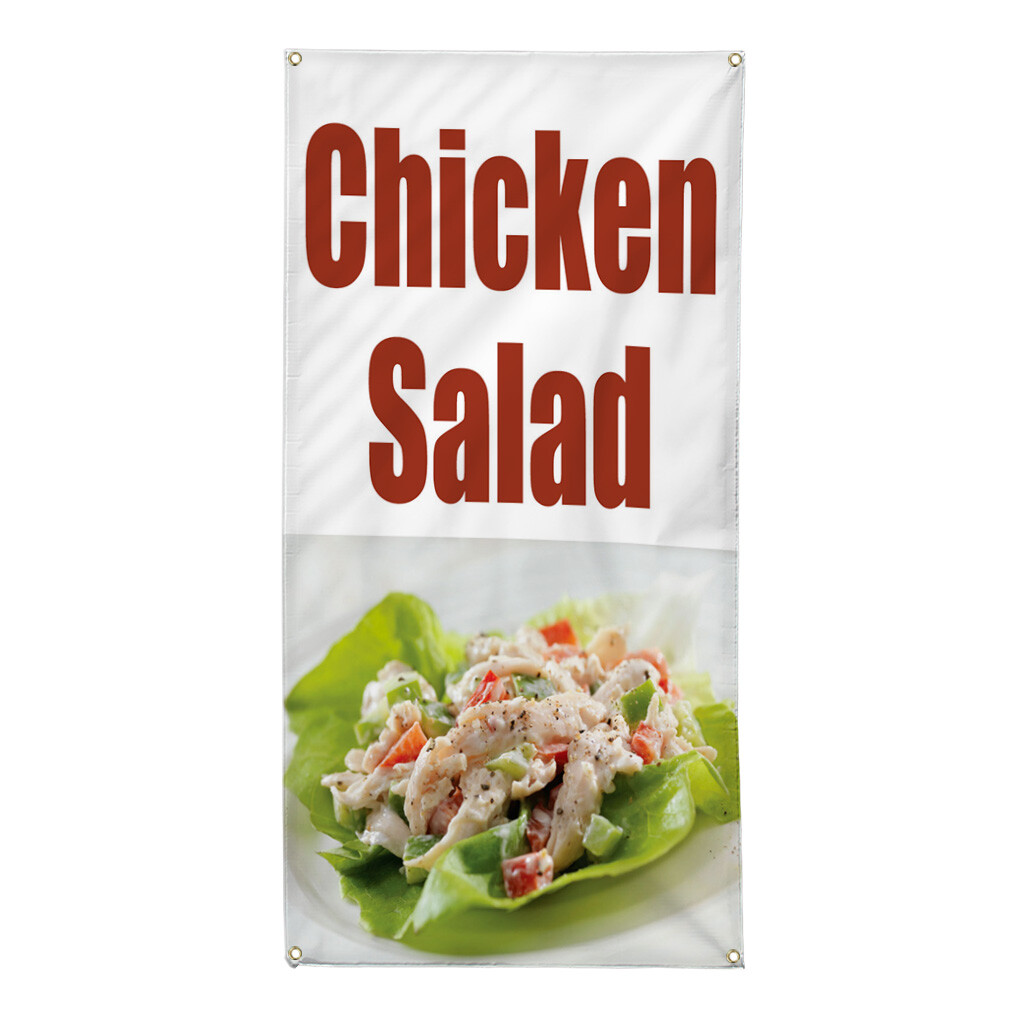 Vertical Vinyl Banner Multiple Sizes Outdoor Weatherproof Industrial Yard Signs