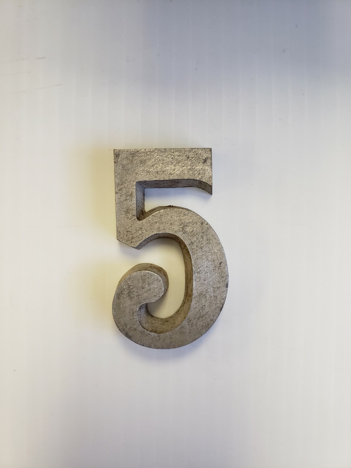 Foundry pattern number 5 aluminum 2 1/2 inch 3/8 thick *