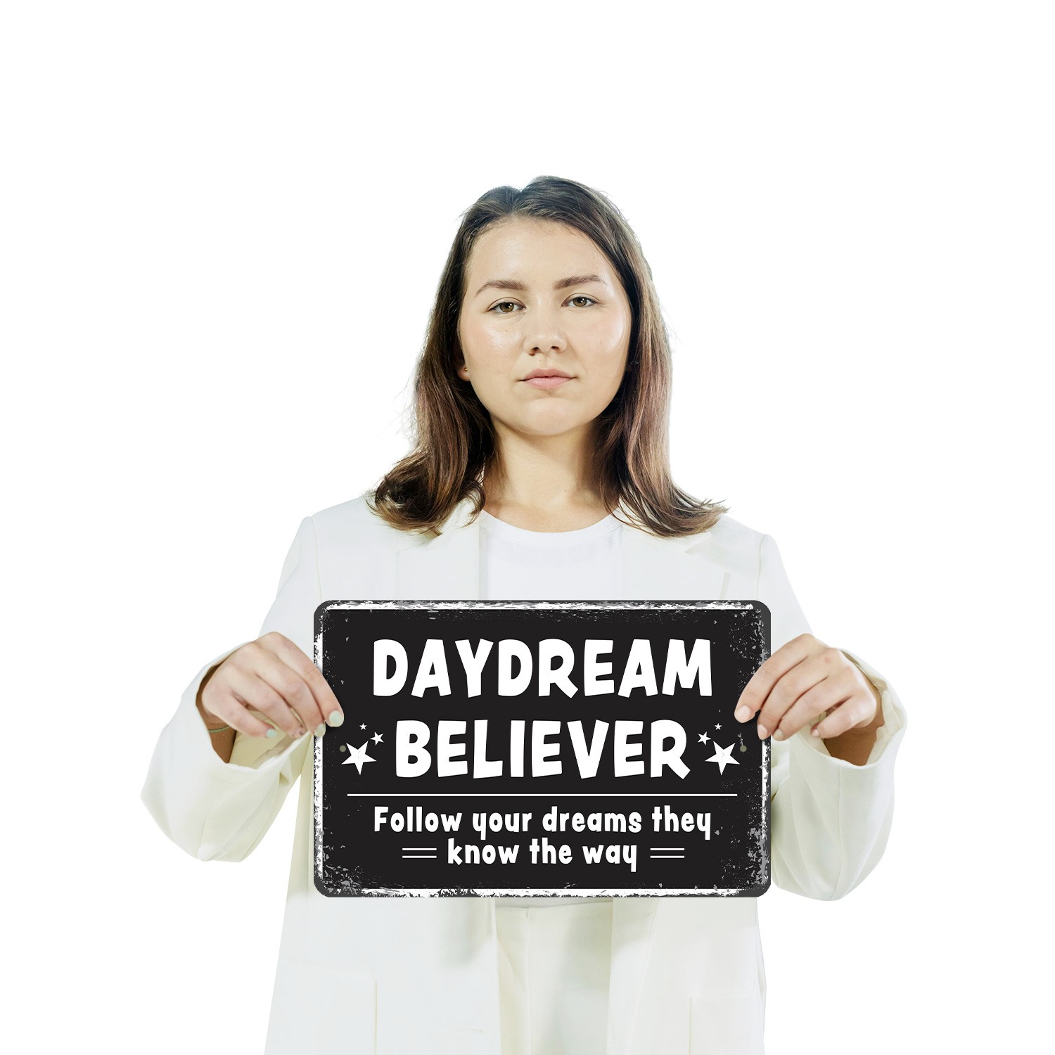 Inspiring Quote Sign Words To Lift You Up Durable Perfect for Offices