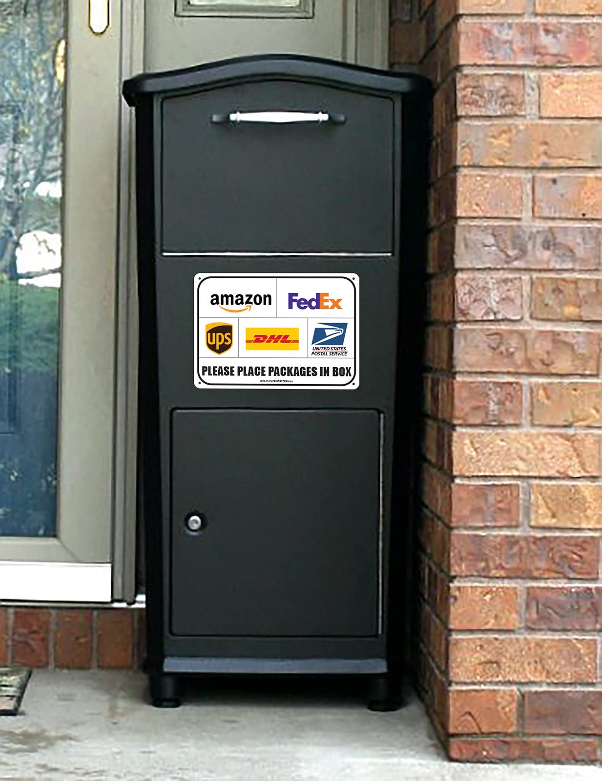 Package Delivery Sign, Please Place Packages in a Box, Delivery Instructions …